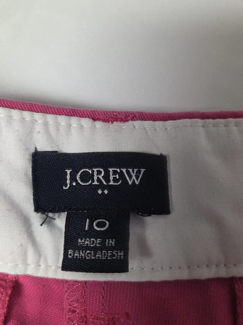 J. Crew tailored high